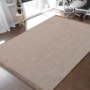 Jednoduchý a praktický hladký koberec hnědé barvy Šířka: 160 cm | Délka: 230 cm