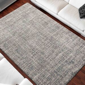 Kvalitní šedý koberec v módním designu Šířka: 160 cm | Délka: 220 cm