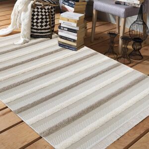 Nadčasový koberec ve skandinávském stylu v béžové barvě Šířka: 120 cm | Délka: 170 cm