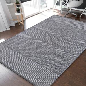 Univerzální koberec s jemným vzorem v šedé barvě Šířka: 160 cm | Délka: 230 cm